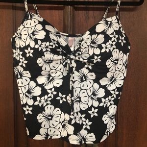 Victoria Secret Cropped Tankini top 36C